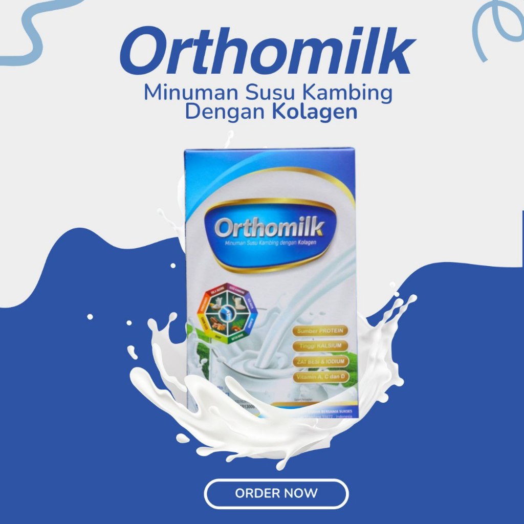 

Susu Orthomilk Suplemen untuk Tulang dan Sendi