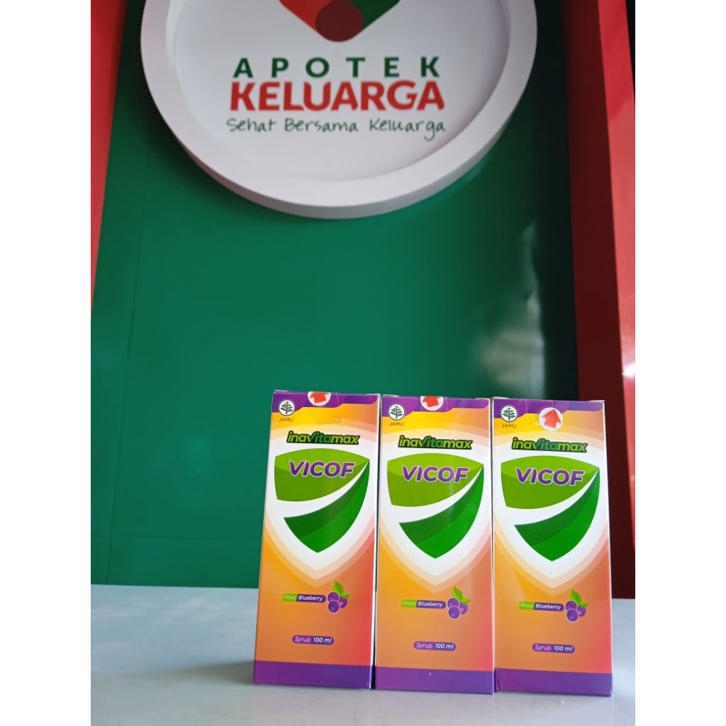 [SIAP KIRIM] INAVITAMAX VICOF (Obat batuk anak&dewasa)