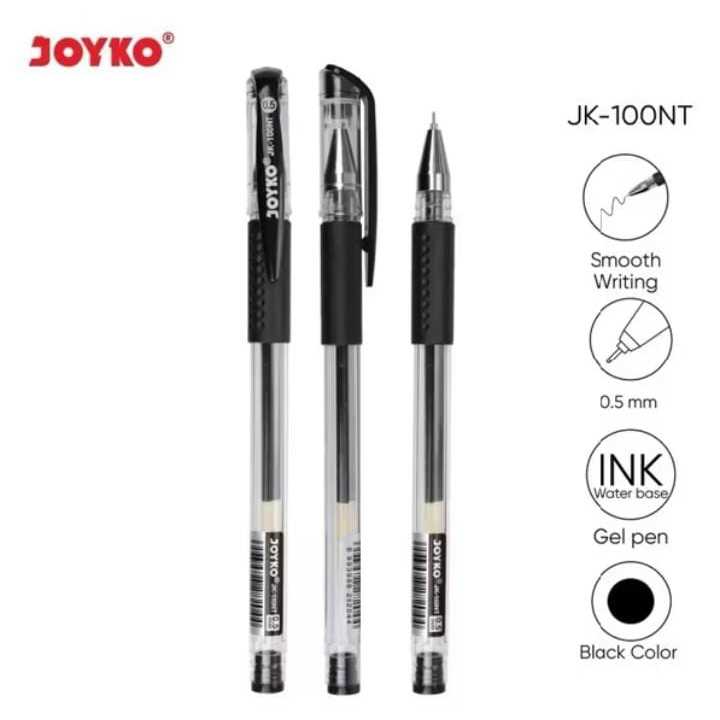 

( 1 BIJI ) Gel Pen Pulpen Pena Joyko JK-100NT 0.5 mm Needle Tip