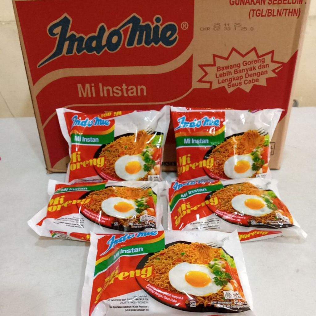 

Indomie goreng 85g X5pcs
