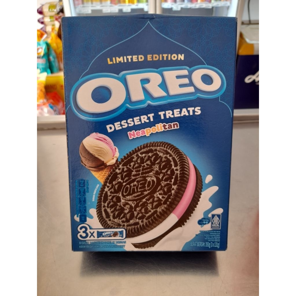 

Oreo Dessert Treats Neapolitan 393g