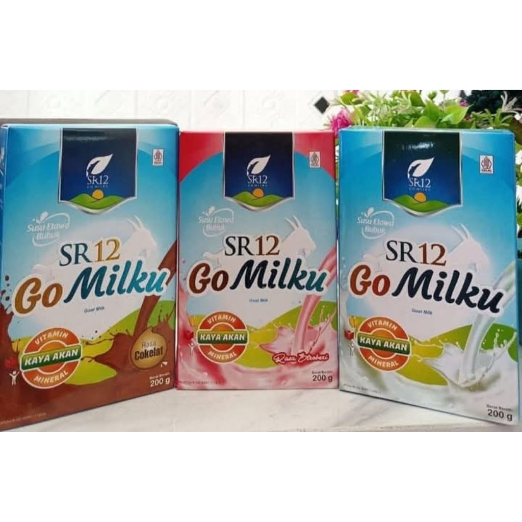 

Go Milku SR 12 Susu Kambing Etawa Halal Bubuk BPOM Penurun kolesterol