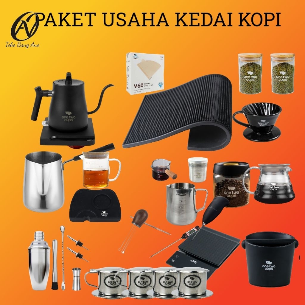 Perlengkapan alat seduh kopi perlengkapan operasional barista