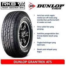 225 65 R17 - Ban Mobil Mazda XTRAIL VITARA-Dunlop AT5 Grandtrek Ukuran 225/65 R17