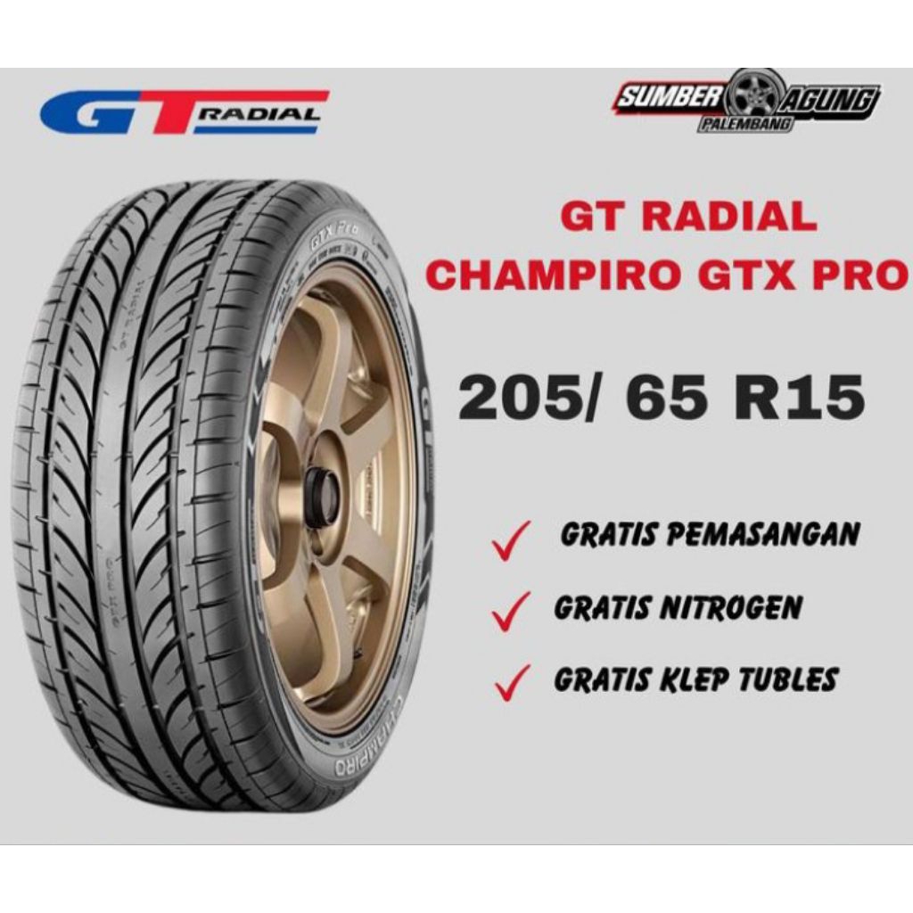 Ban Mobil Gt Radial Champiro Gtx Pro 205/65 R15 Innova