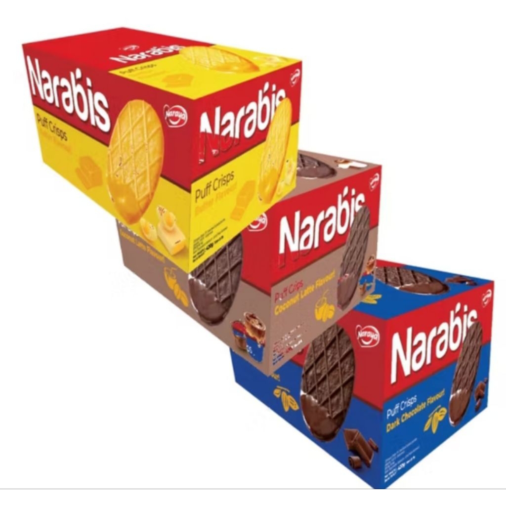

NARAYA NARABIS PUFF CRISP 420GR ISI 20PCS