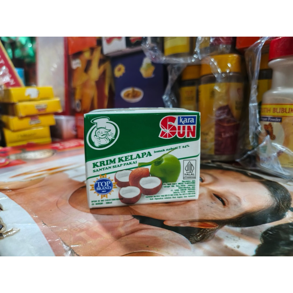 

Santan sun kara kelapa cair instan 200ml