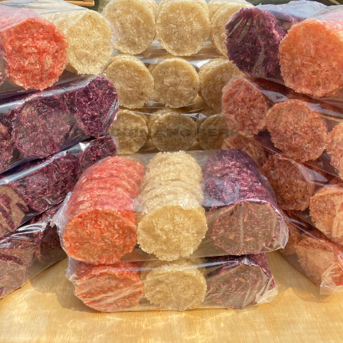 

(promo) rengginang mentah khas bogor 100% beras ketan asli isi 30pcs rasa dijamin enak