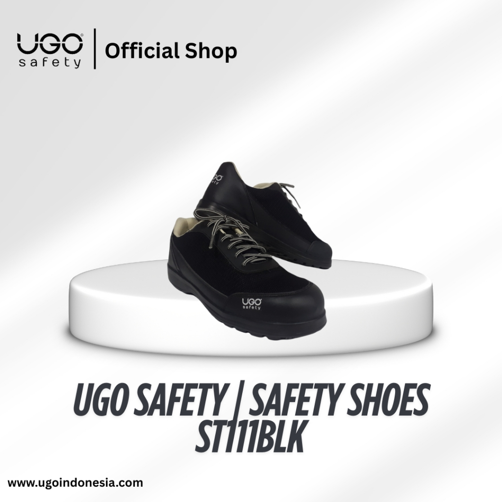 UGO SAFETY Safety Shoes ST111BLK | Safety Shoes
