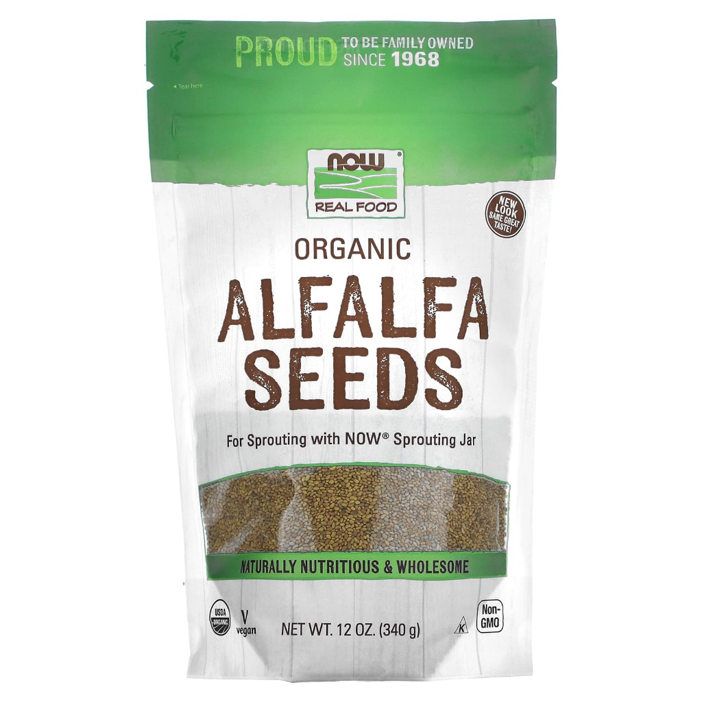 

NOW Foods Organic Alfalfa Seeds 340 g