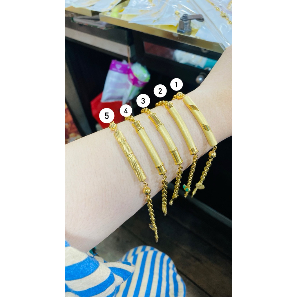 gelang bambu motif terbaru Titanium anti karat