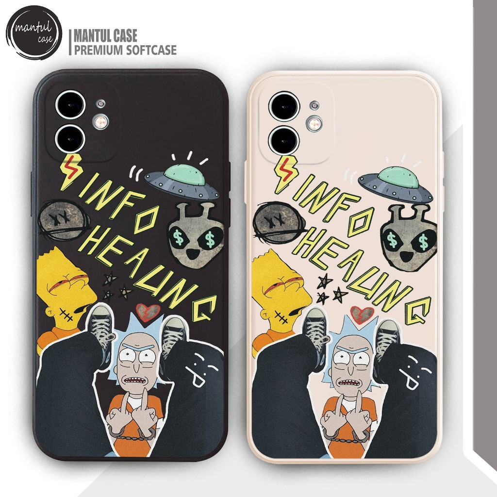 Case Macaron " INFO HEALING " Vivo Y35 Y33T Y33S Y30I Y30 Y21T Y21A Y21S Y21 Y20S V20SE Y36 Y27 Y02S