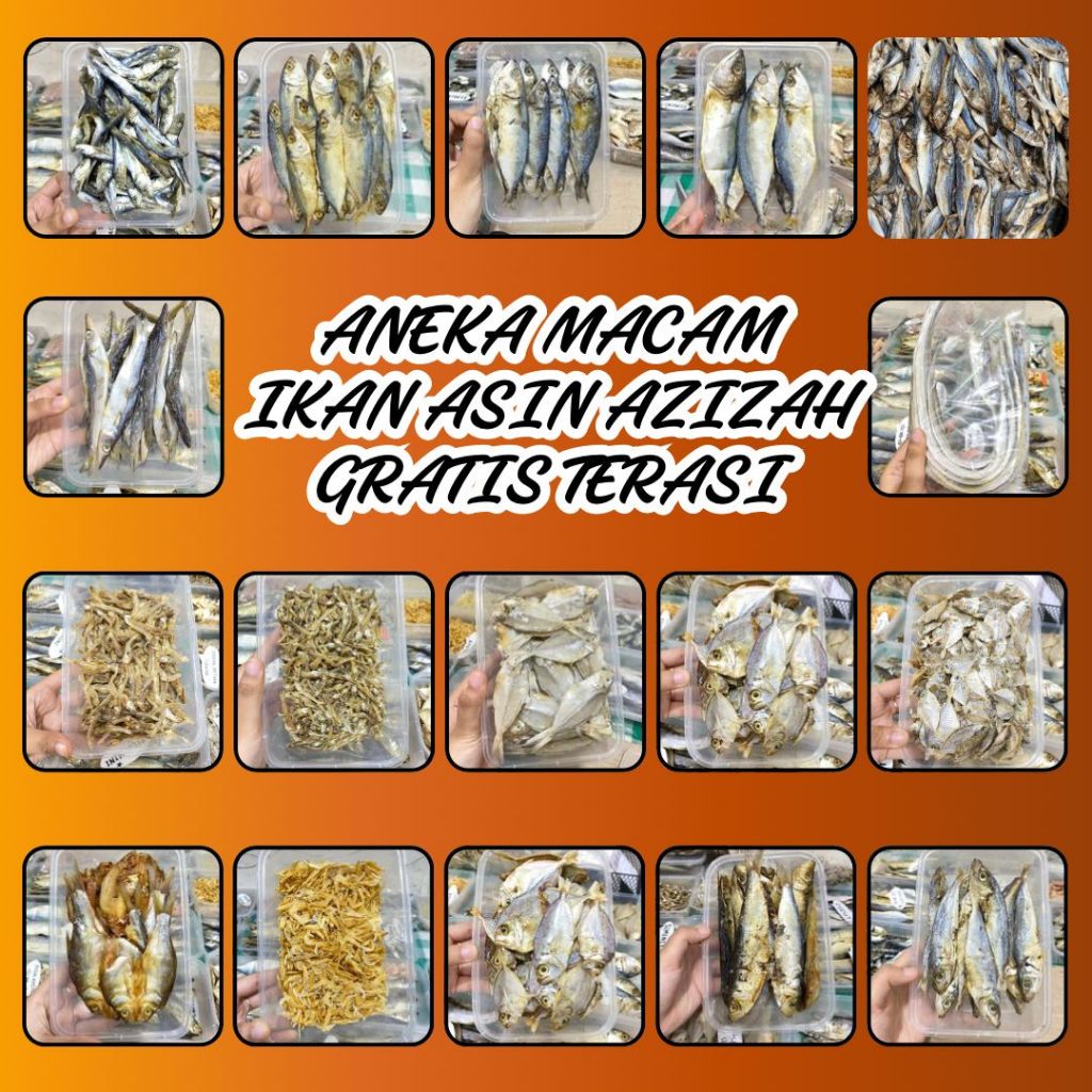 

ANEKA MACAM IKAN ASIN AZIZAH IKAN KERING