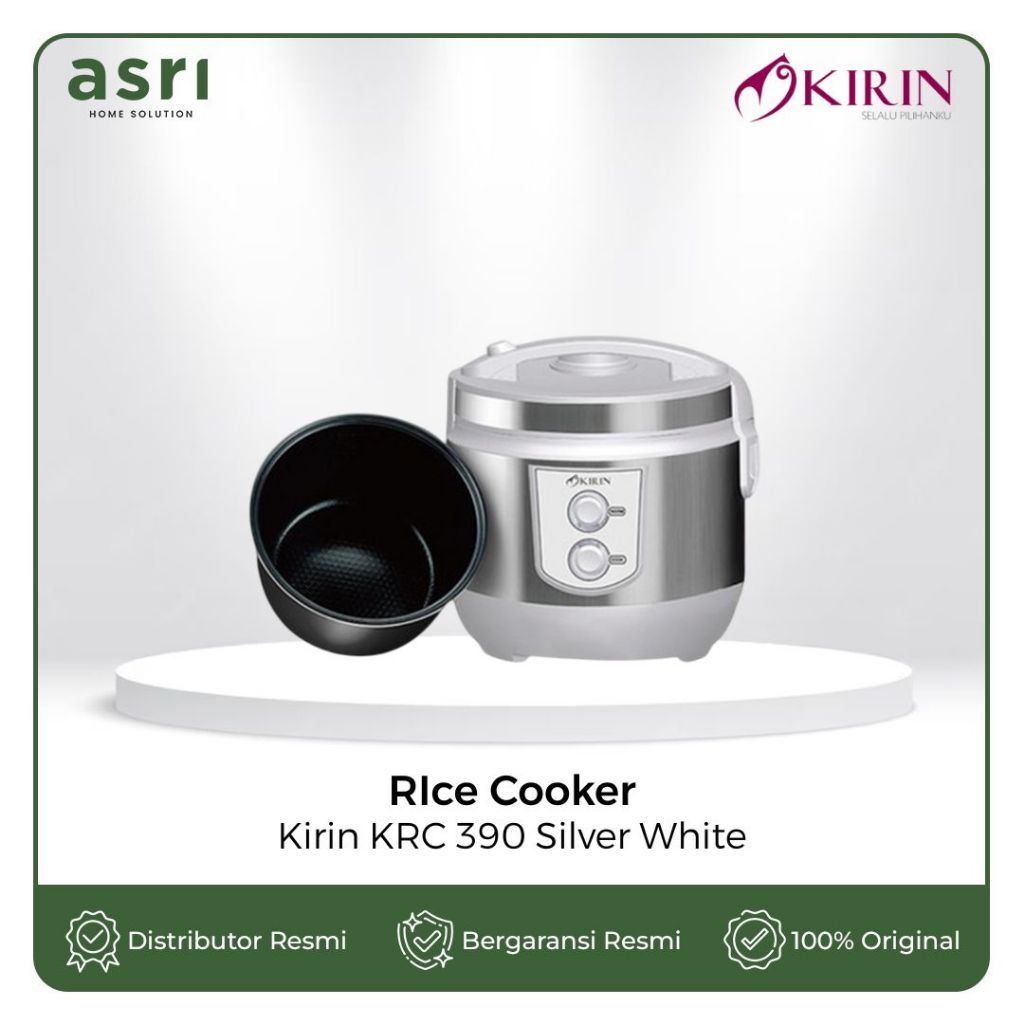 RIce Cooker 2 Liter Kirin KRC 390