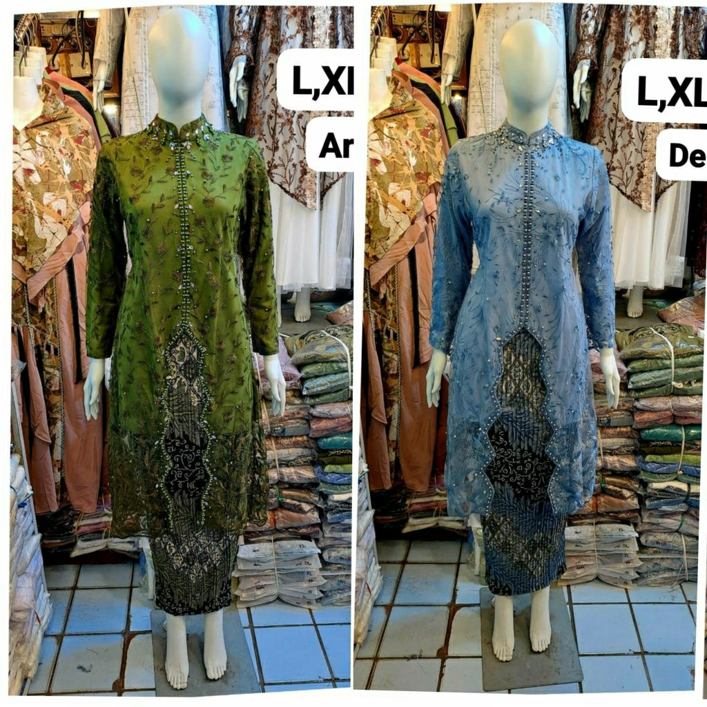 setelan kebaya rok batik premium