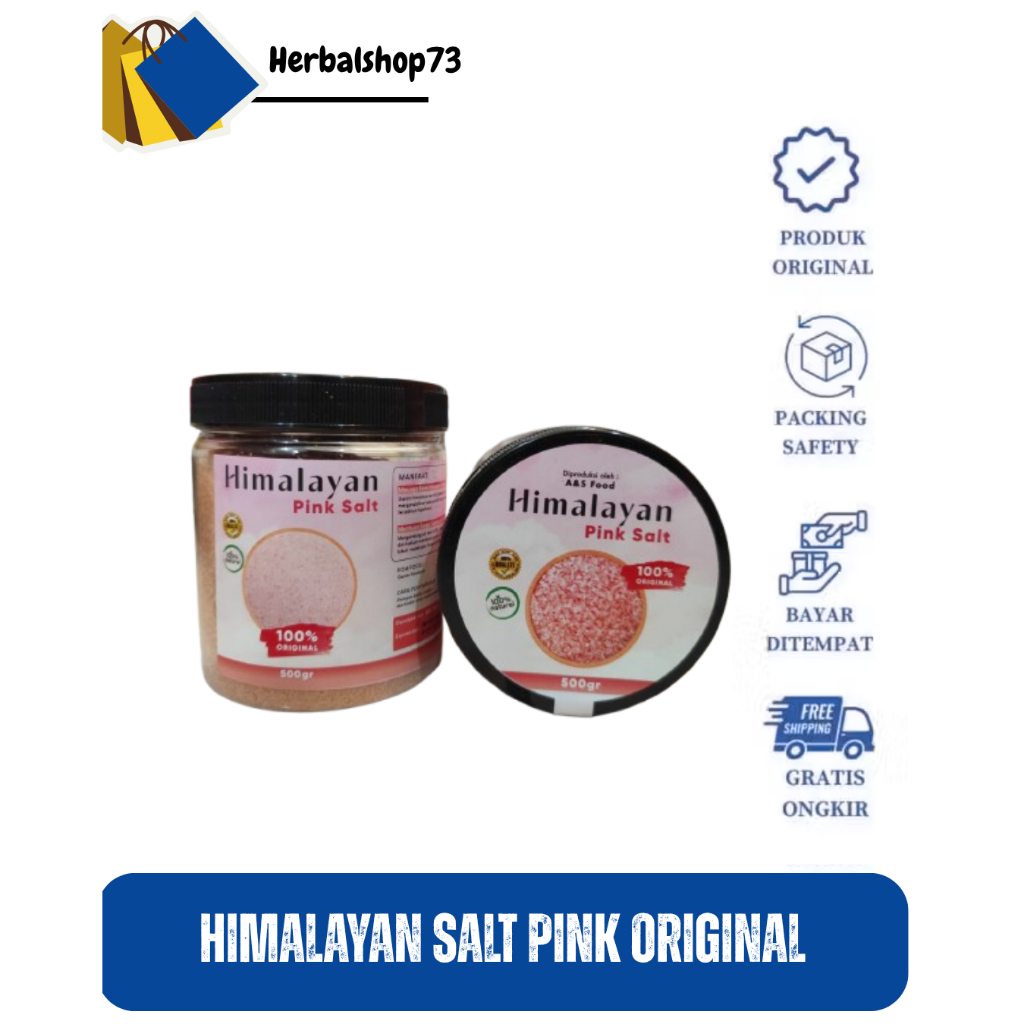 

GARAM HIMALAYA | Himalayan Pink Salt | 500g Original 100%