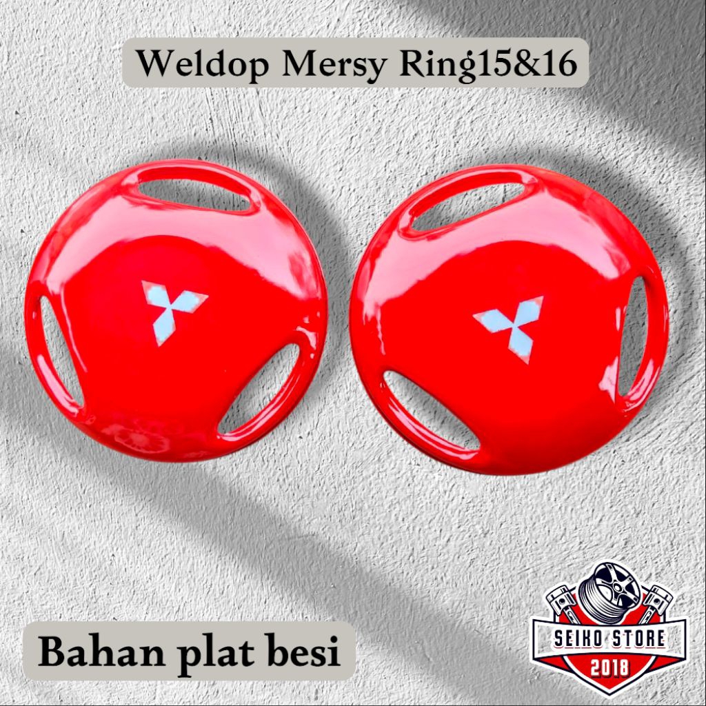 1biji Wildop Mersy truk ring15/16 bahan plat besi