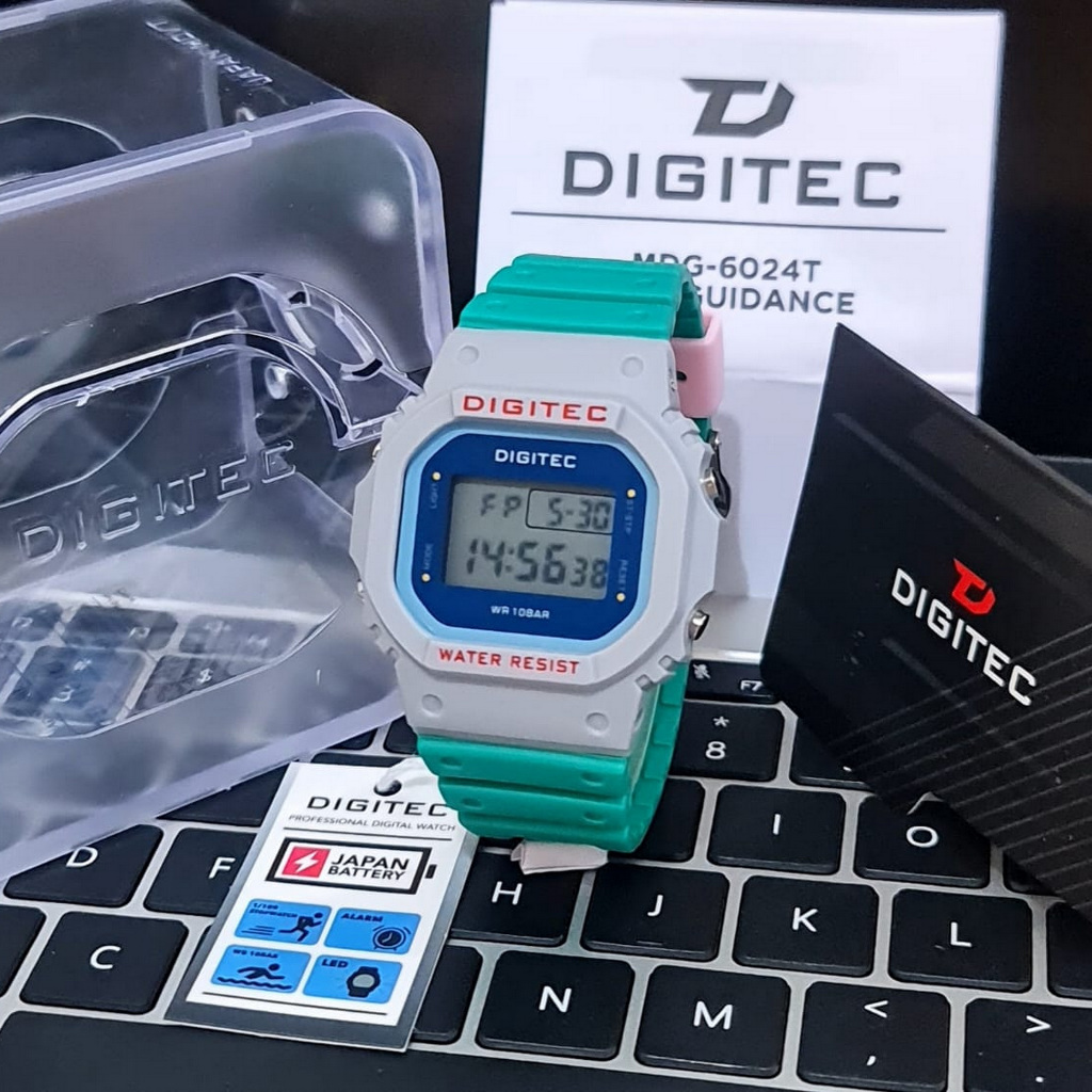 Jam Tangan Pria Digitec MDG-6024 / MDG6024 Original Digital Water Resist