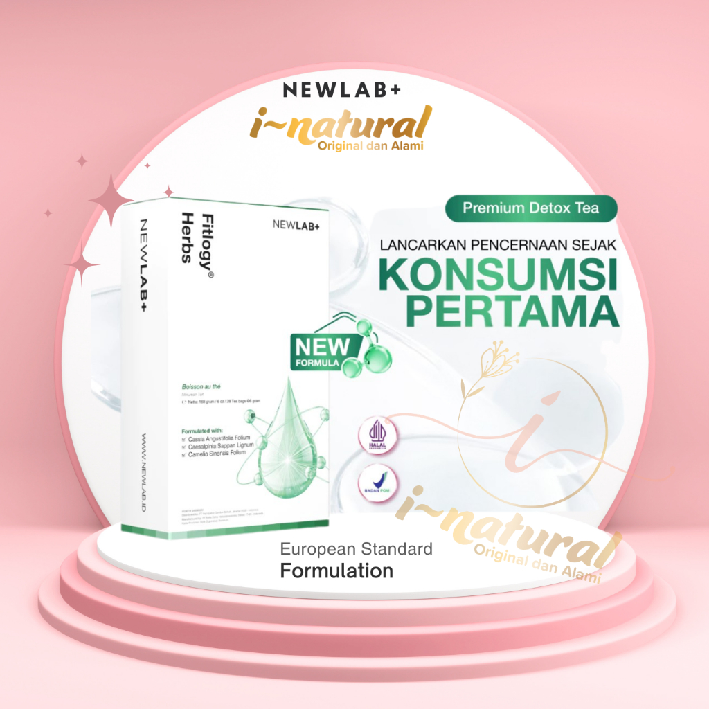 

| NewLab Premium Detox & Slimming Tea isi 28|Fitlogy Herbs isi 14