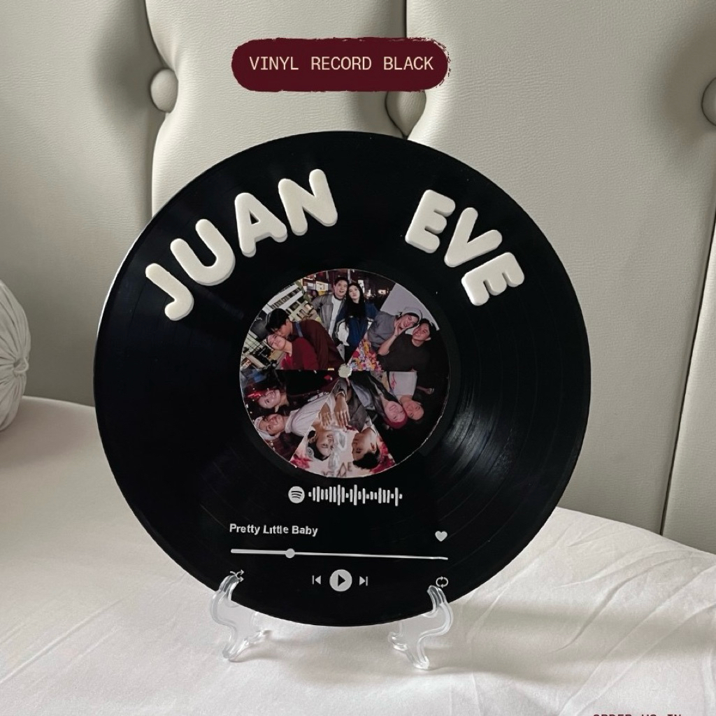 CUSTOM 1 HARI JADI | Vinyl Record Black