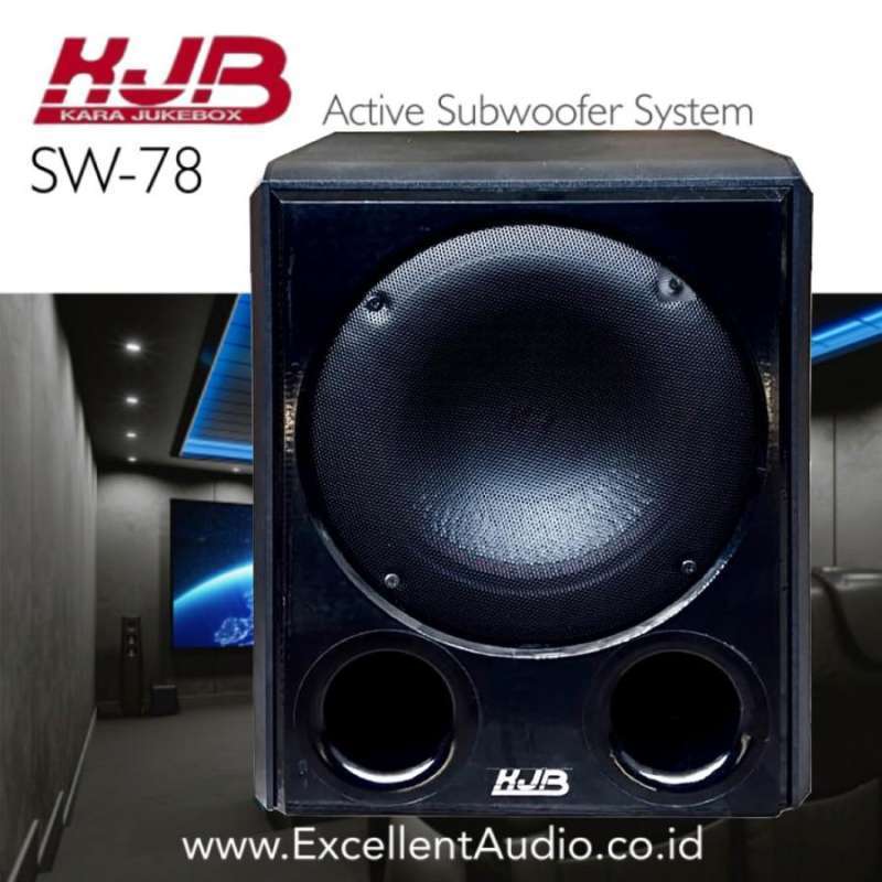 Subwoofer KJB 12" SW78 ACTIVE 450W