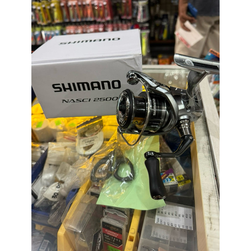 REEL SHIMANO NASCI 2021 & 2025 GARANSI RESMI SHIMANO 1 TAHUN