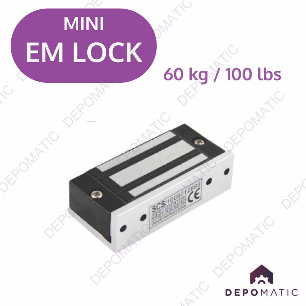 EM Lock 60kg 100lbs mini em lock access door magnetic door lock