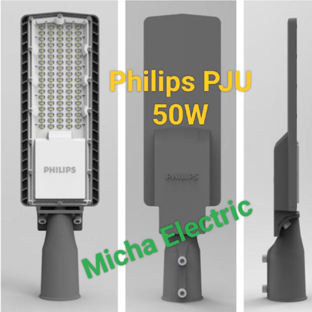 PHILIPS BRP121 50W Lampu Jalan PJU LED Street Light LED65 CW 50watt