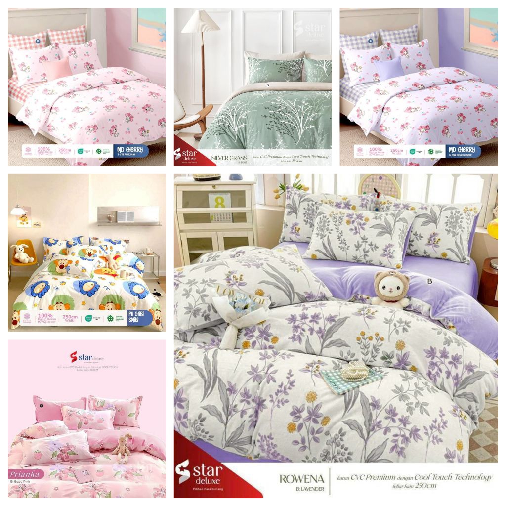 SPREI KATUN LOKAL | UK 90X20 | UK 100X200 | UK 120X200 | UK 160X200 | UK 180X200 | UK 200X200