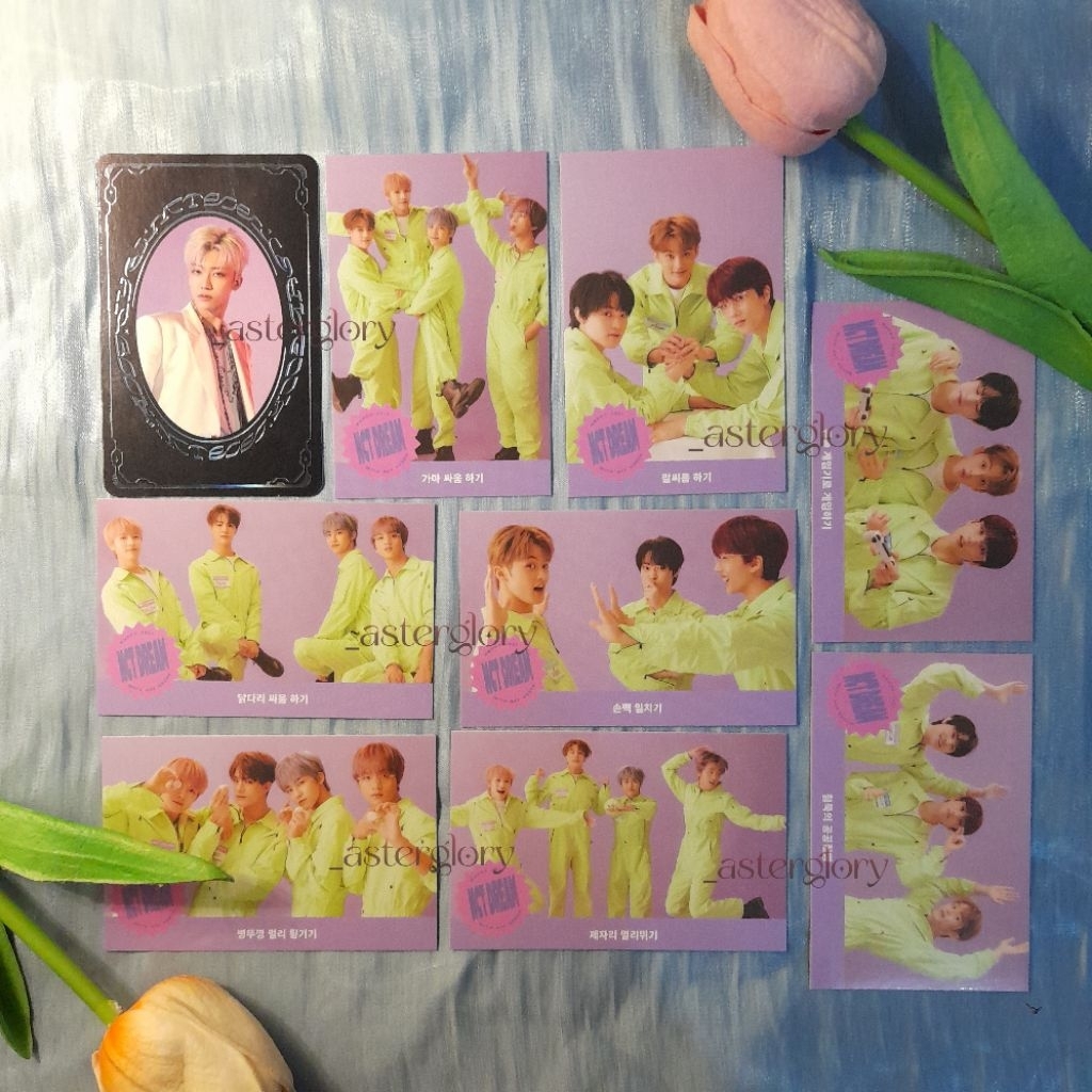 Na Jaemin yb yearbook photocard pc sg21 season greeting nct dream Official good condi