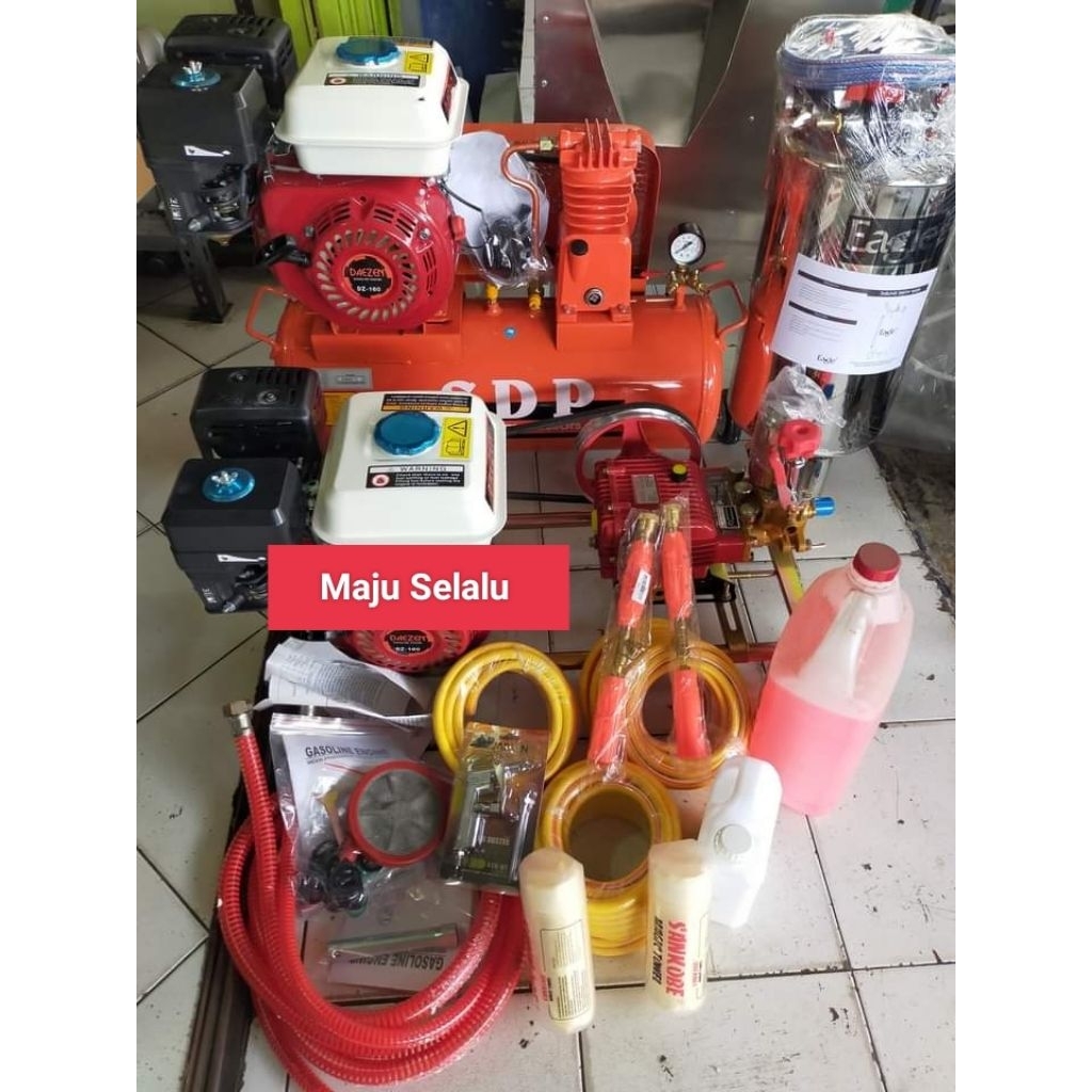 Mesin steam paket komplit salju siap digunakan Kualitas terjamin bagus