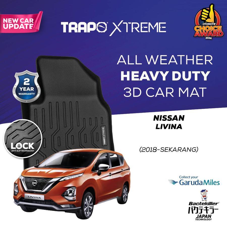 Karpet 3D Trapo Xtreme Nissan Livina (2018-Sekarang) Karpet Mobil 3D Livina