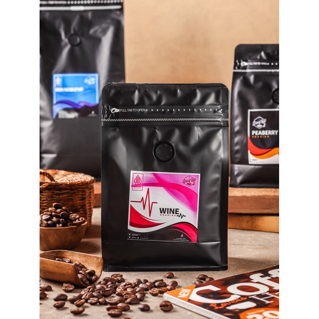 

Biji Kopi Arabika Aceh Gayo Wine 250gr Specialty Grade | Sarang Kopi