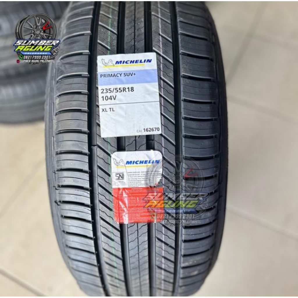Ban Mobil Michelin Primacy SUV+ 235/55 R18 Alpard Zenix Innova Reborn