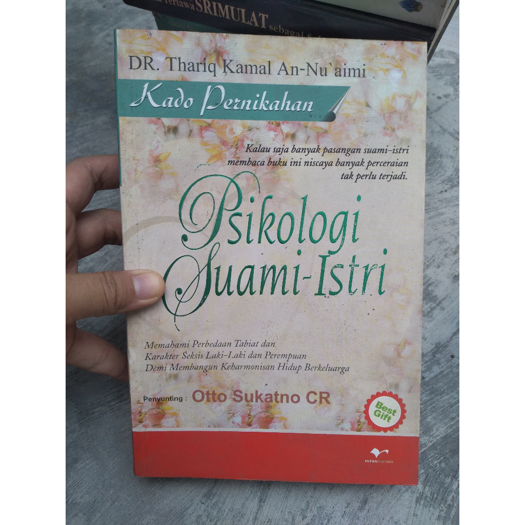 [BERUANG PRELOVED] ORI  Buku Kado Pernikahan, Psikologi Suami Istri