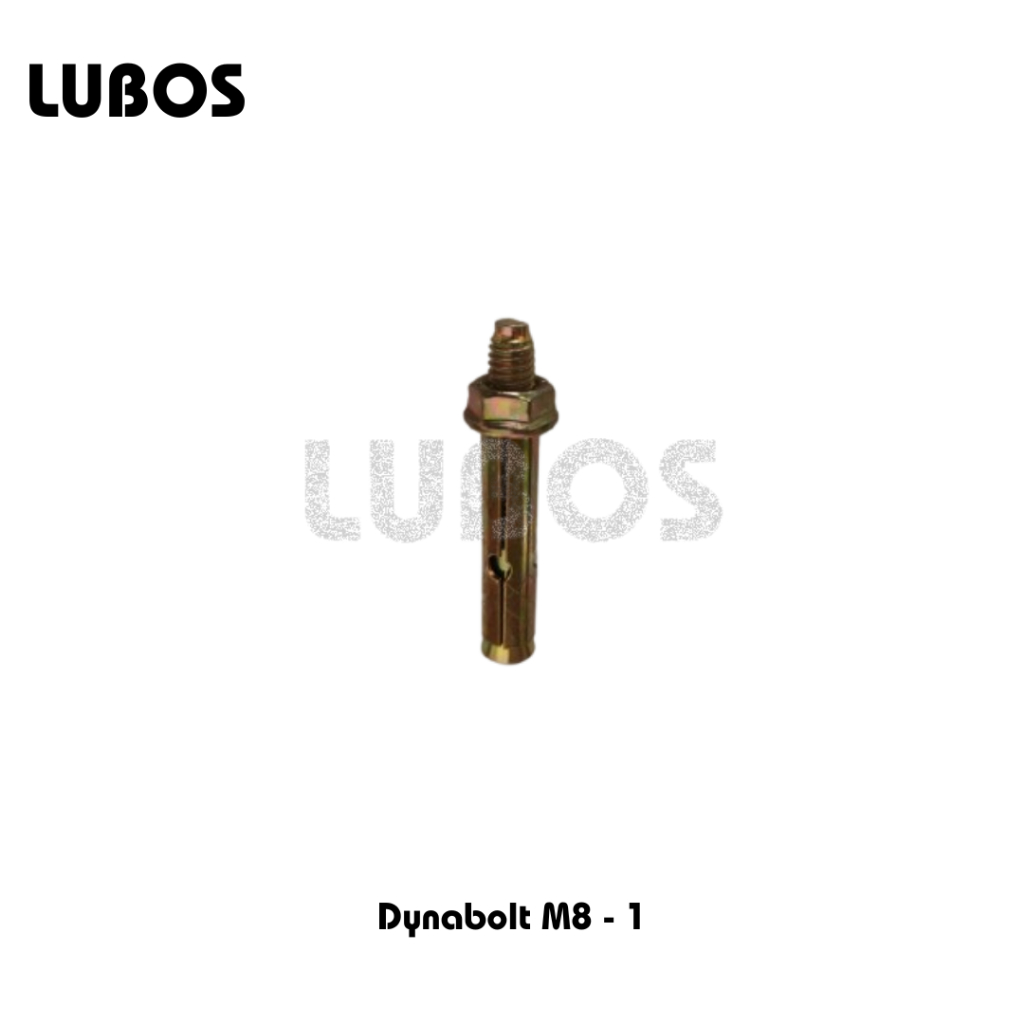 LUBOS Sparepart Original Dinabol Dynabolt Clamp Klam Pengunci Pengikat Kawat Sling Seal Karet Lubang