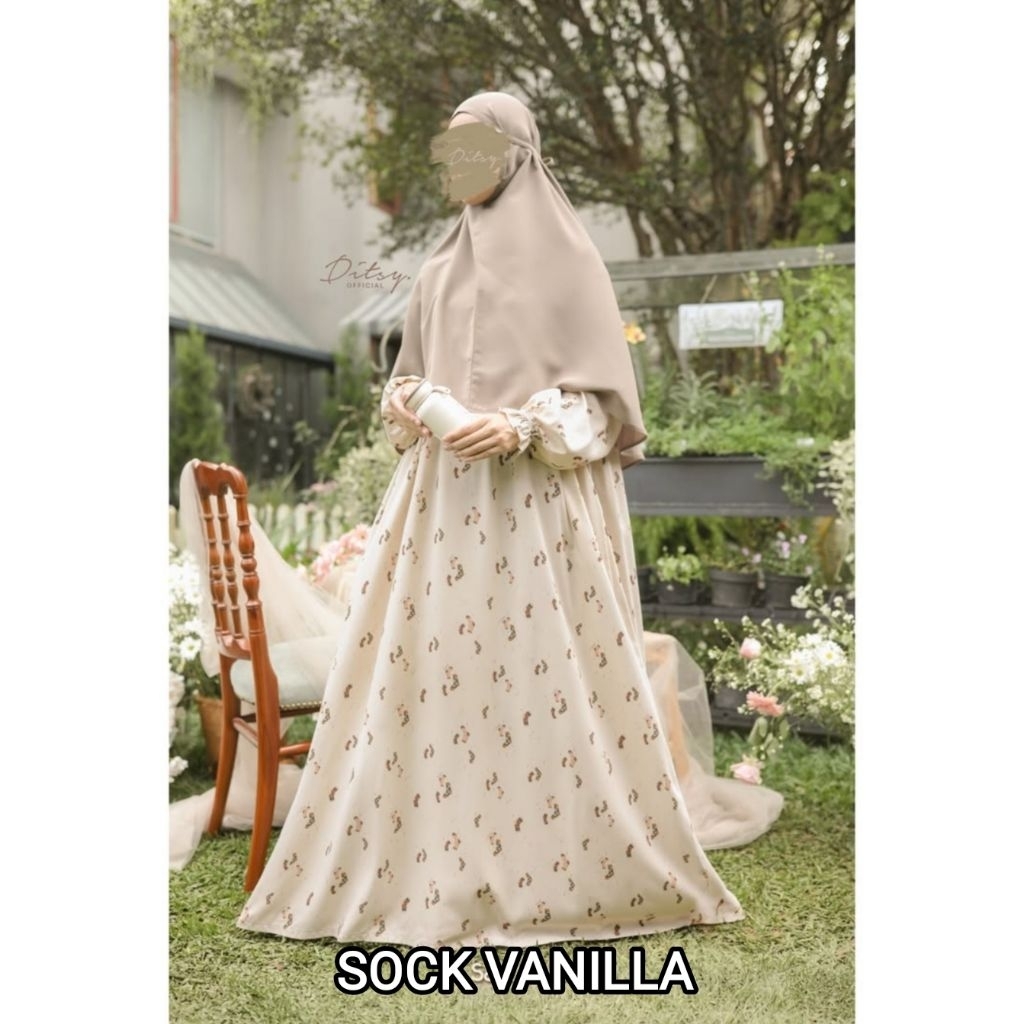 DITSY EDISI JUNI 2025 SOCK VANILLA JANUARI 2025 CAILYN POWDER BLUE , CISEL PURPLE , SEPTEMBER 2024 C