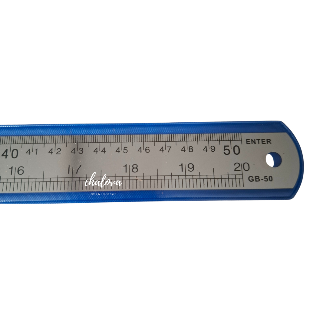 

[PCS] PENGGARIS BESI ENTER 50 CM / STAINLESS STEEL RULER / PENGGARIS BAJA / PENGGARIS PANJANG