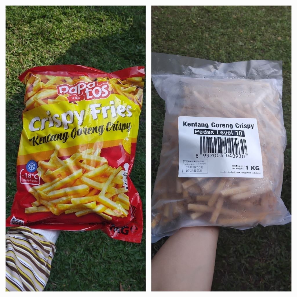 

papatos kentang goreng crispy 1kg
