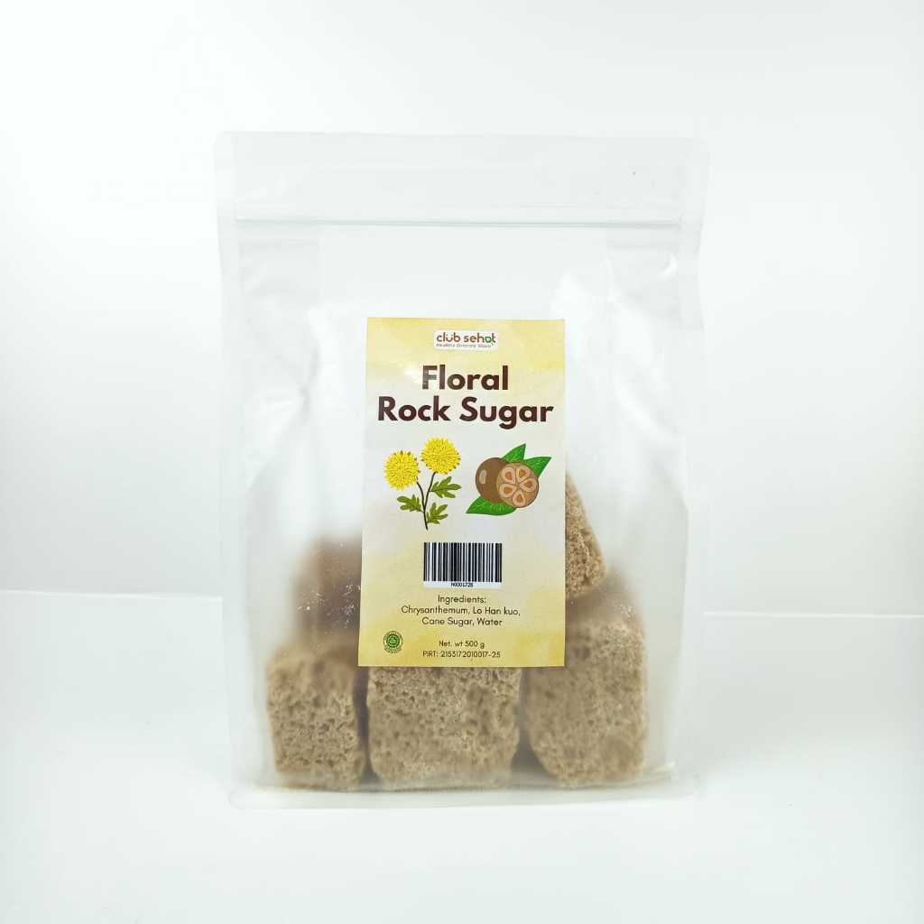 

Club Sehat Floral Rock Sugar 500Gr Pemanis