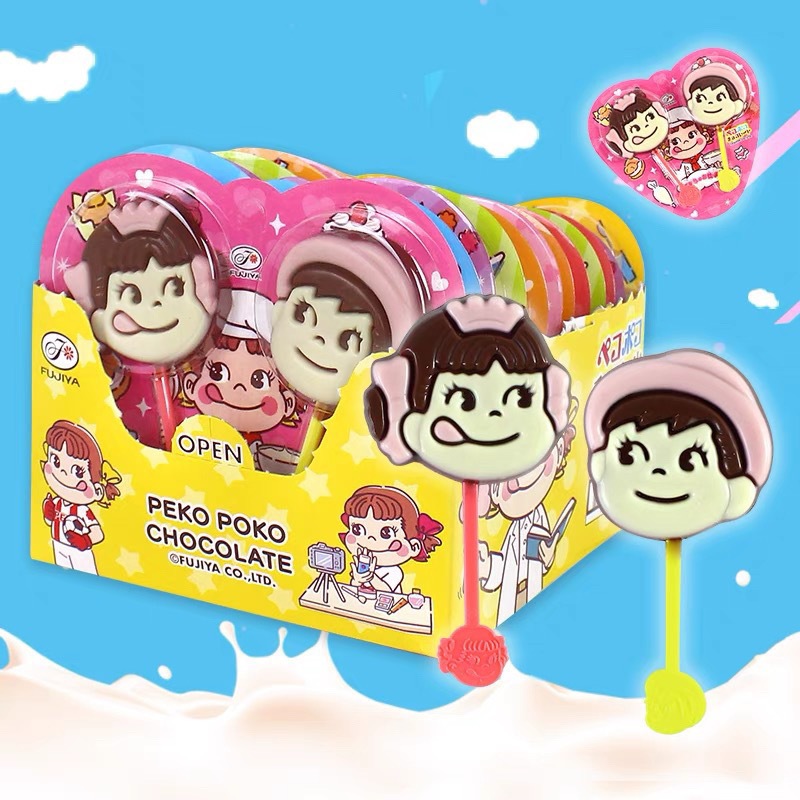 

Fujiya Peko Poko Chocolate 24g Coklat Peko Poko Jepang
