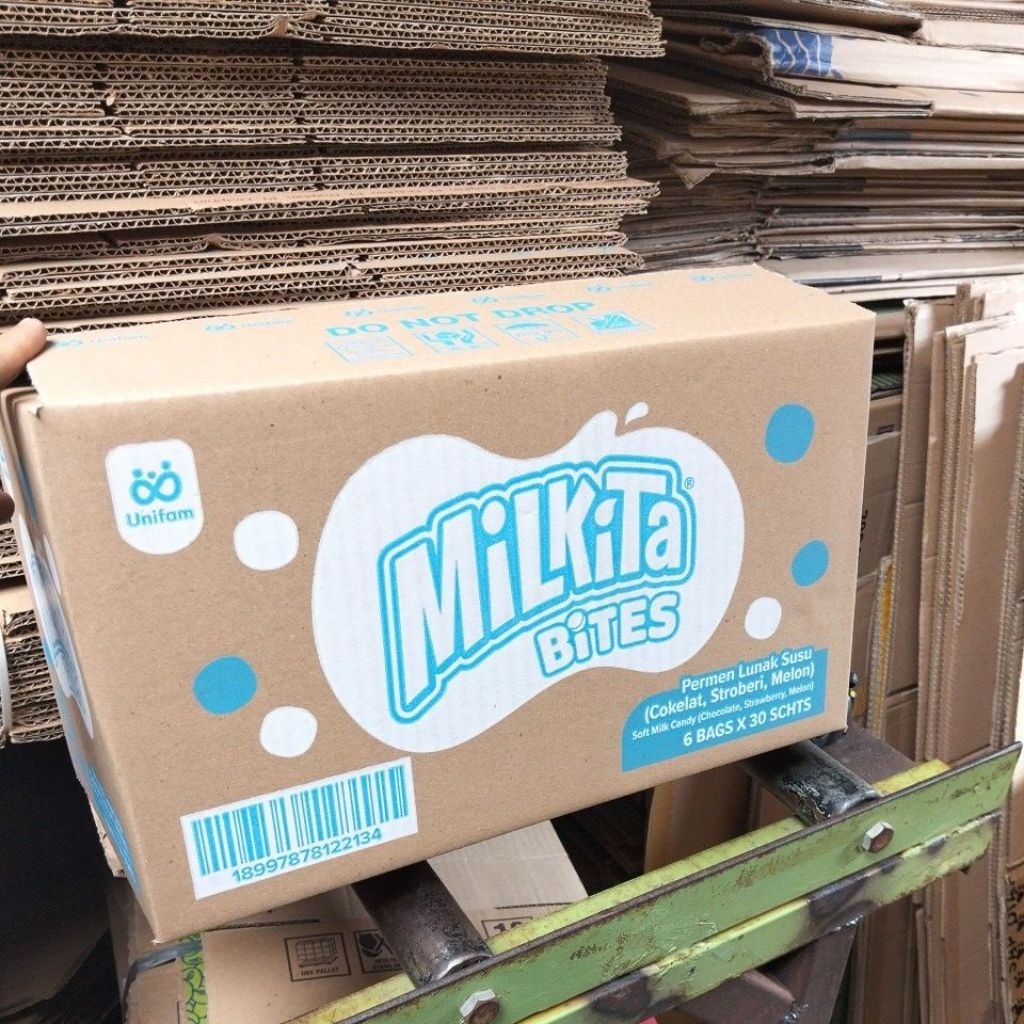 

Kardus baru Milkita1ply-36.5x17.5x21