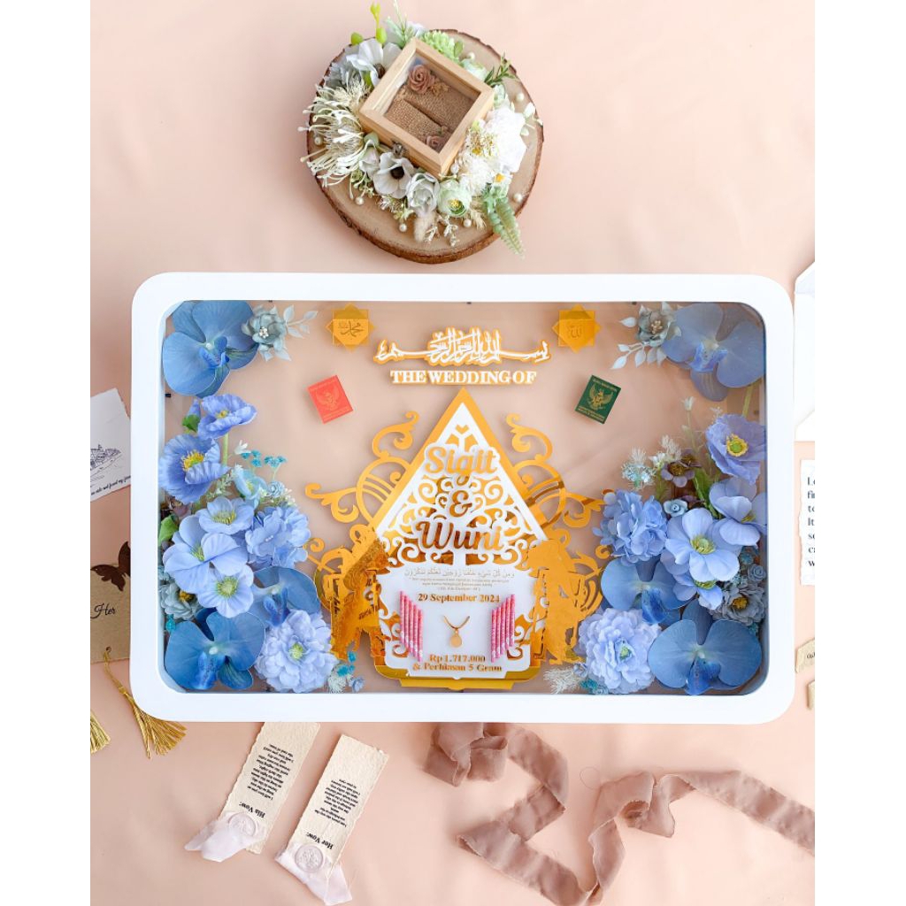 Mahar Akrilik Gunungan/Mahar Wayang/Mahar gunungan Akrilik/mahar Akrilik Wayang/Mahar wayang akrilik