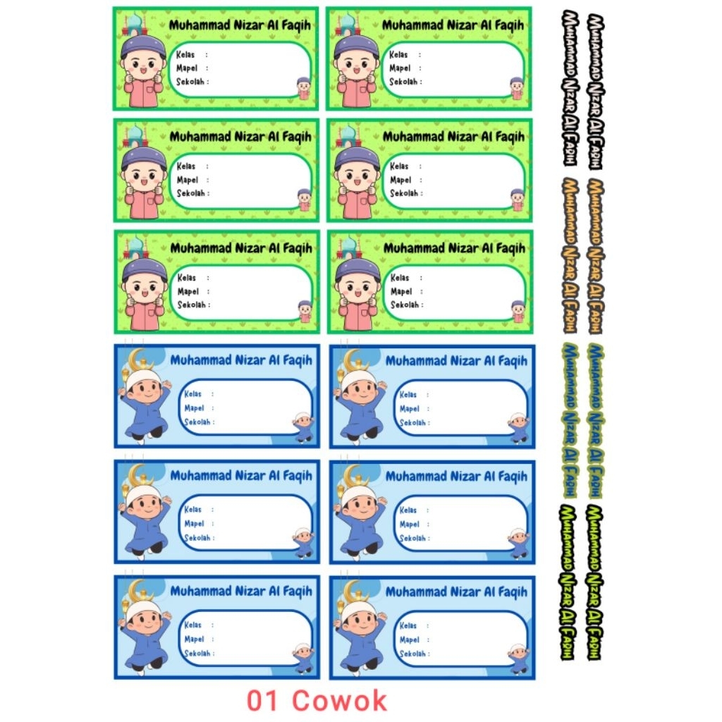 

Stiker Buku #perlengkapansekolah #stiker #stikerpensil #stikerpulpen #stikerbuku