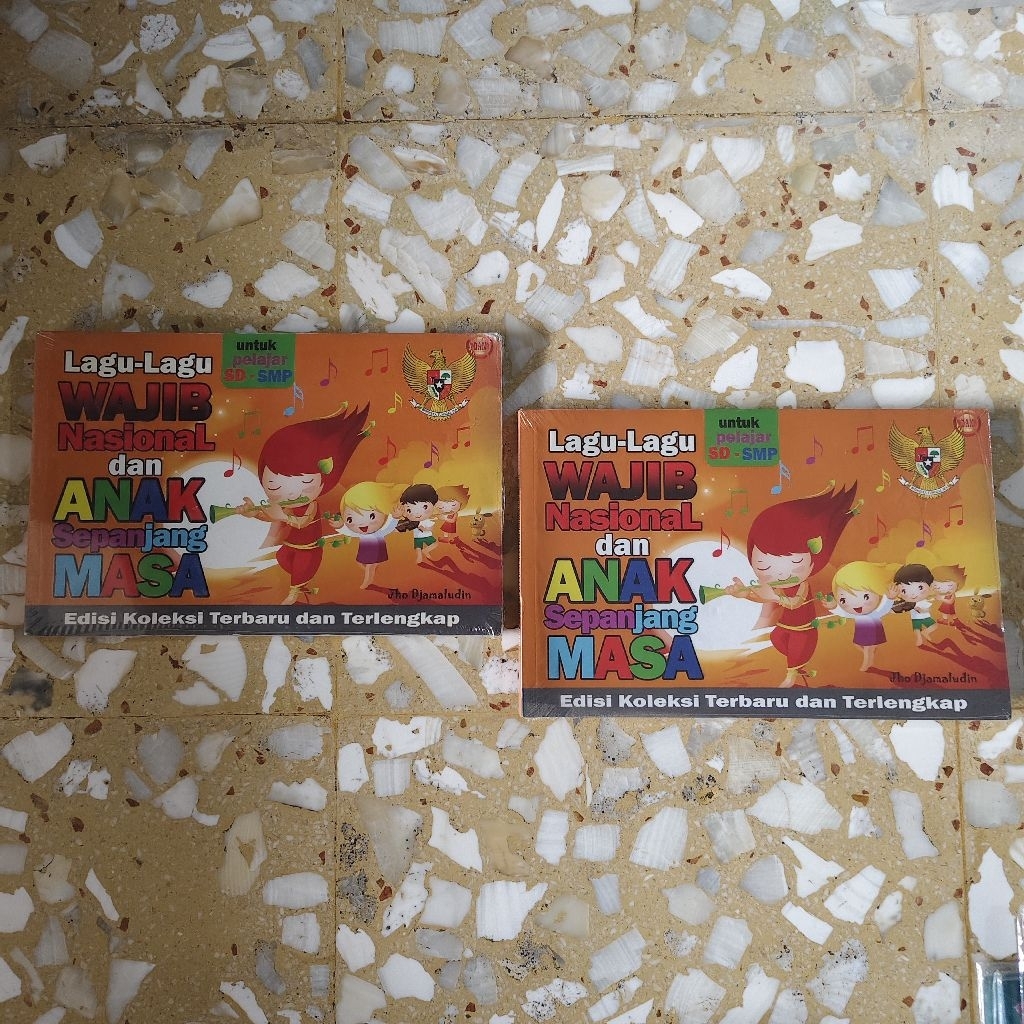 BUKU LAGU ANAK / LAGU LAGU WAJIB NASIONAL / LAGU LAGU WAJIB NASIONAL DAN ANAK SEPANJANG MASA / ORIGI