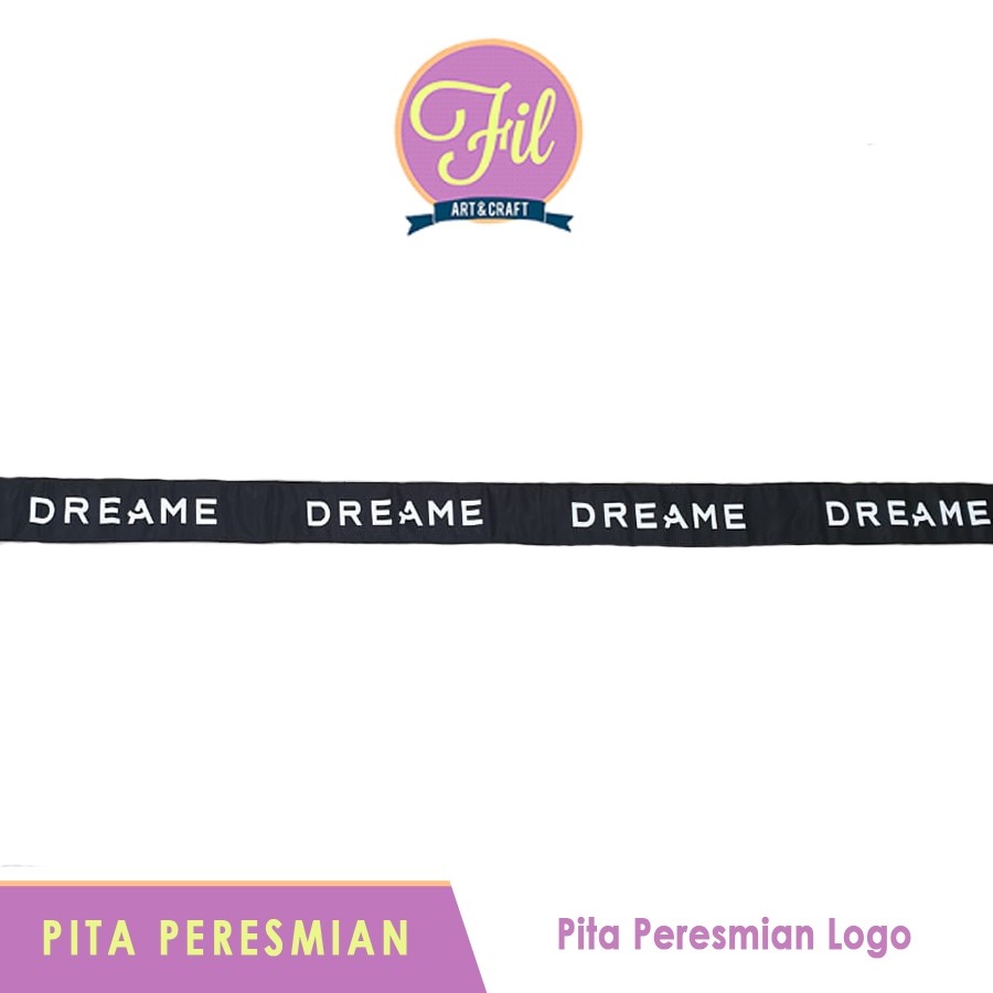 

Pita Peresmian / Pita Logo / Gunting Pita / Grand Opening / Pita Satin Kain Hitam
