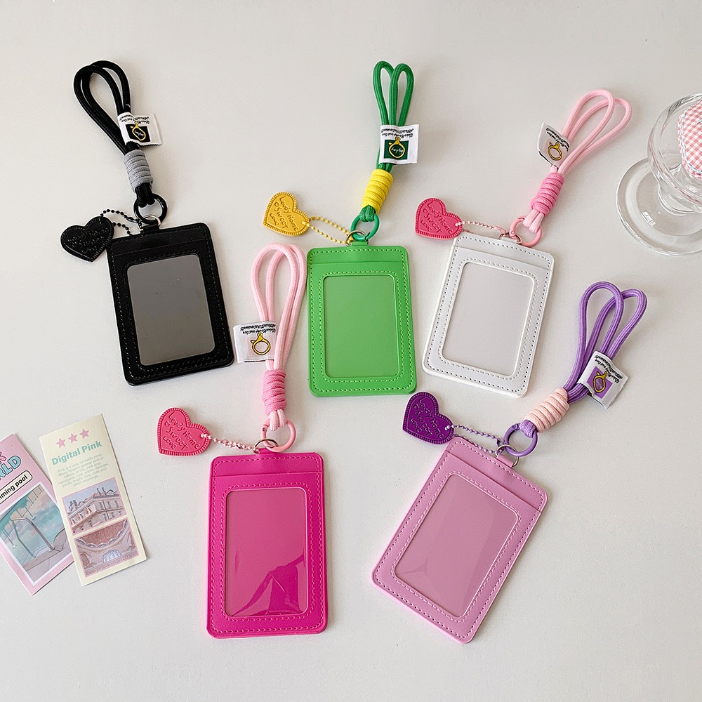

HJK Gantungan Card Holder Kpop/ ID Card Holder/ Name Tag Gantungan Kartu Cute/ Kartu Akses MRT
