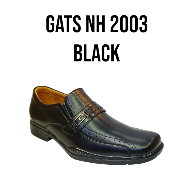 Gats NH 2003 Sepatu Pantofel Kulit Pria Original New Model