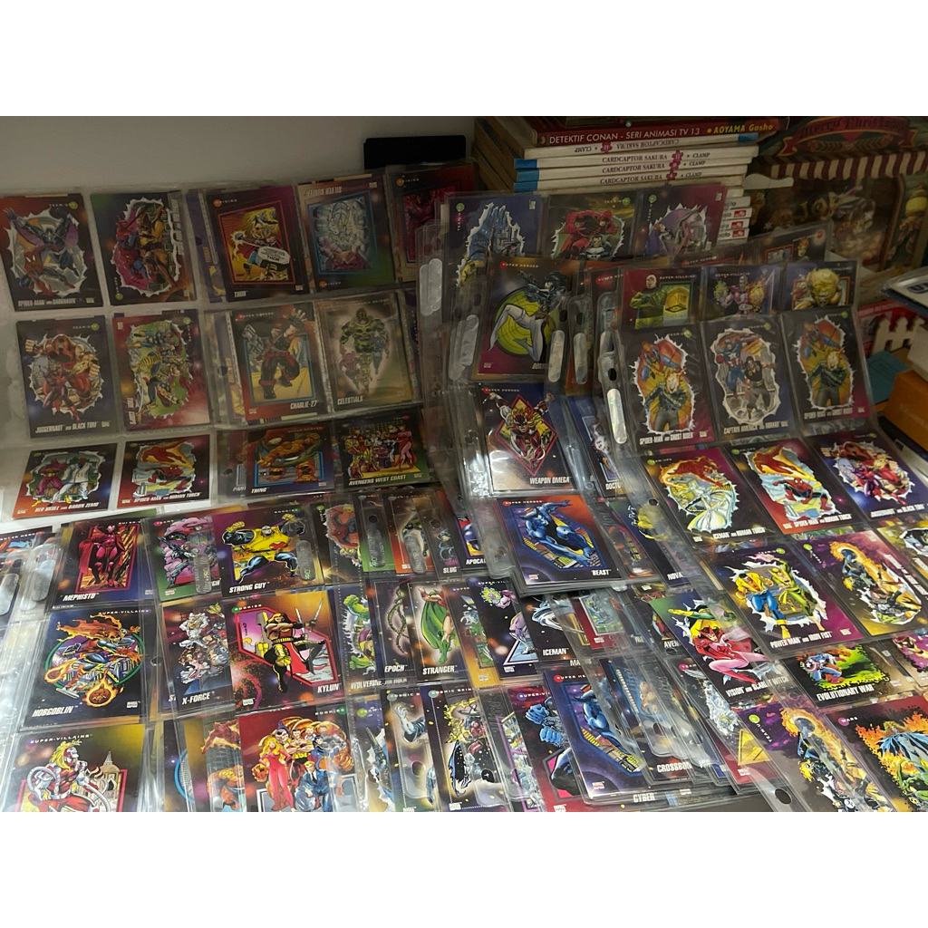 MARVEL CARDS KARTU MARVEL 1992 ORIGINAL