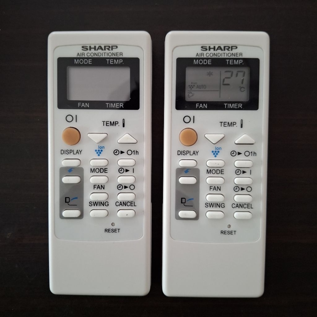 Remot ac sharp AH-AP5MSL AH-AP07MSL AH-AP09MSL plasmacluster